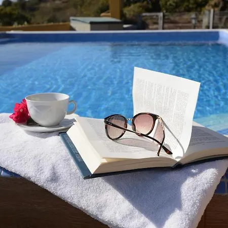 With 2 Bedrooms In Las Rosas With Wonderful Sea View Private Pool Enclosed Garden 10 Km From The Beach